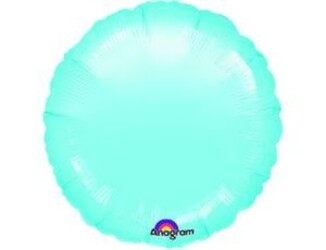 Шар 18'' (45см) круг пастель blue Шар 18'' (45см) круг пастель blue