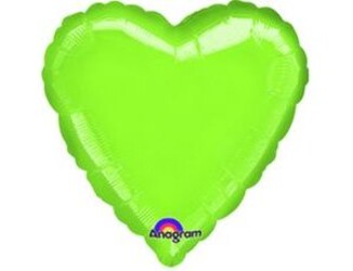 Шар 18'' (45см) сердце металлик б рис металлик limegreen Шар 18'' (45см) сердце металлик б рис металлик limegreen