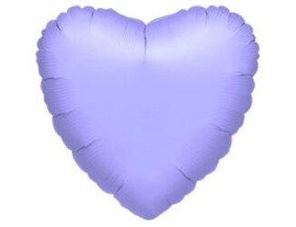 Шар 18'' (45см) сердце пастель lilac Шар 18'' (45см) сердце пастель lilac