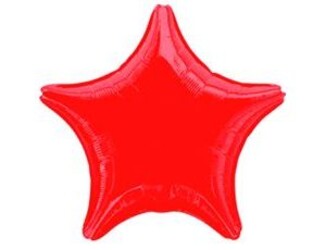 Шар 19'' (48см) звезда металлик red Шар 19'' (48см) звезда металлик red