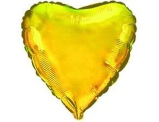 Шар 18'' (45см) сердце металлик gold Шар 18'' (45см) сердце металлик gold