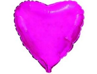 Шар 18'' (45см) сердце металлик purple Шар 18'' (45см) сердце металлик purple