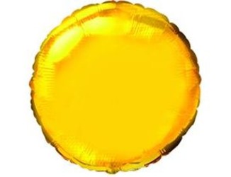 Шар 18'' (45см) круг металлик gold Шар 18'' (45см) круг металлик gold