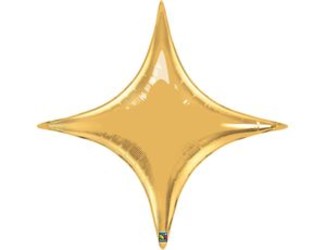 Шар 40'' (106см) звезда gold Шар 40'' (106см) звезда gold