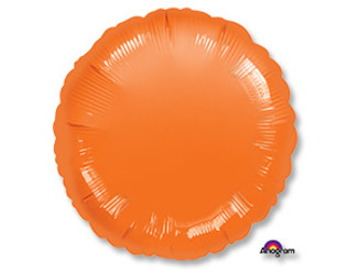 Шар 18'' (45см) круг металлик orange Шар 18'' (45см) круг металлик orange