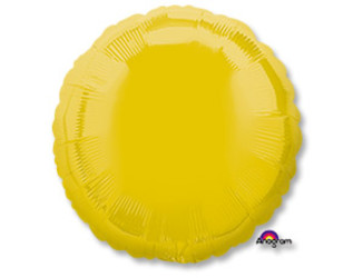 Шар 18'' (45см) круг пастель yellow Шар 18'' (45см) круг пастель yellow