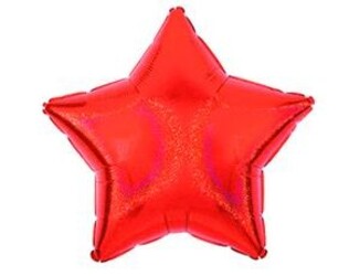 Шар 19'' (48см) звезда red Шар 19'' (48см) звезда red