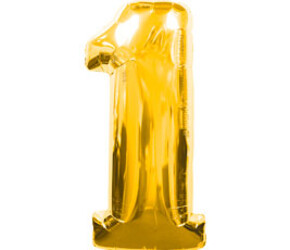 Шар 40'' (106см) цифра gold Шар 40'' (106см) цифра gold