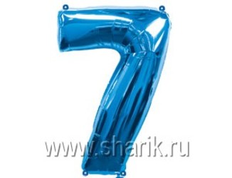 Шар 40'' (106см) цифра blue Шар 40'' (106см) цифра blue