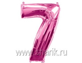 Шар 40'' (106см) цифра pink Шар 40'' (106см) цифра pink