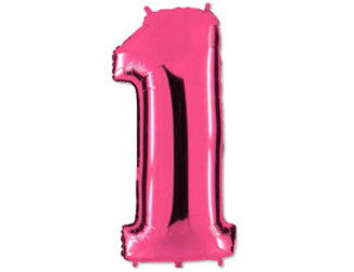 Шар 40'' (106см) цифра pink Шар 40'' (106см) цифра pink