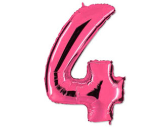 Шар 40'' (106см) цифра pink Шар 40'' (106см) цифра pink