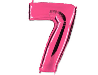 Шар 40'' (106см) цифра pink Шар 40'' (106см) цифра pink