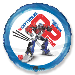 Шар 18'' (45см) круг трансформеры синий Шар 18'' (45см) круг трансформеры синий