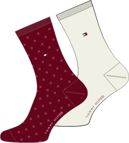 TH WOMEN SOCK DOT 2P