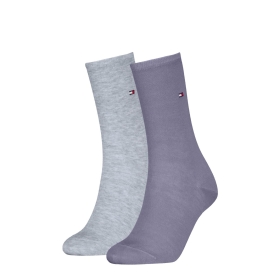 TH WOMEN SOCK CASUAL 2P