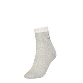 CK WOMEN SHORT SOCK 1P BIG CRYSTAL