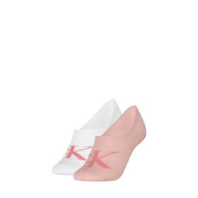 CKJ WOMEN FOOTIE HIGH CUT 2P MONO
