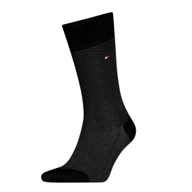 TH MEN SOCK 1P PREMIUM BIRDSEYE