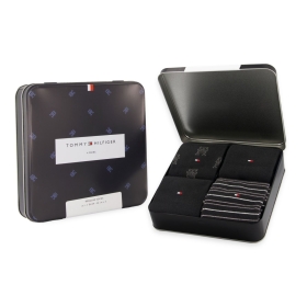 TH MEN SOCK 4P TIN GIFTBOX TOMMY