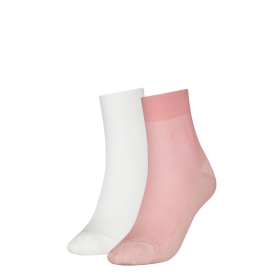 CKJ WOMEN SHORT SOCK 2P MESH