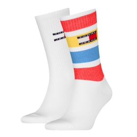 TH UNI TJ SOCK 2P FADED RUGBY