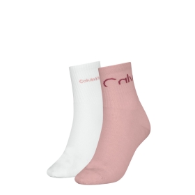CKJ WOMEN SHORT SOCK 2P CUT LO