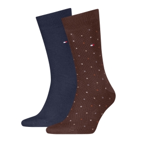 TH MEN SOCK 2P STRUCTURE DOT
