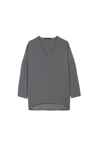 Blusenshirt aus Seiden-Mix