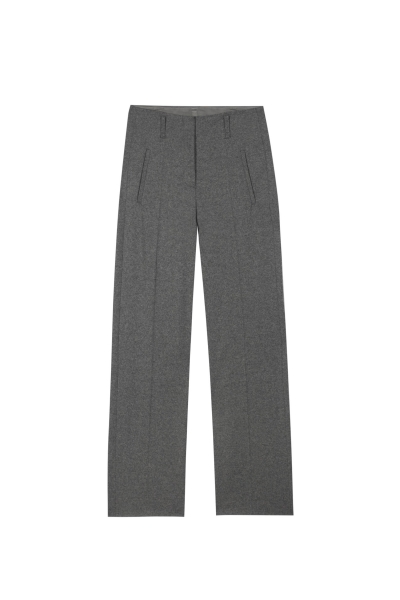 Wideleg aus Flanell-Jersey