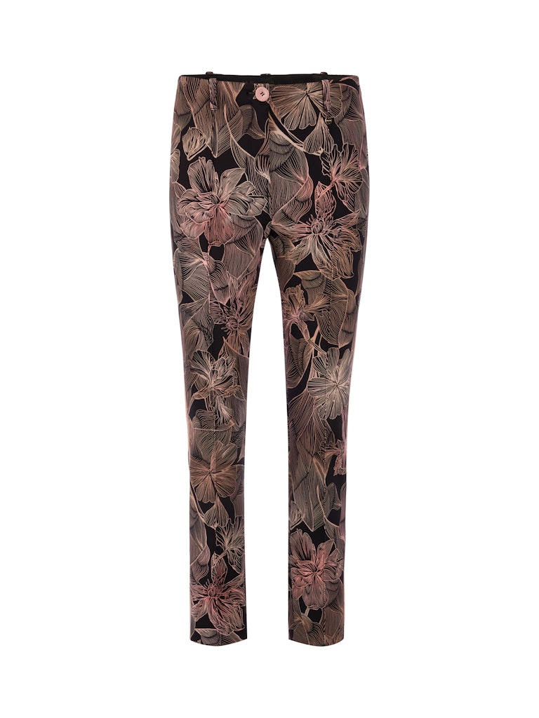 Hose SYDNEY Slim Fit mit Blumenprint female