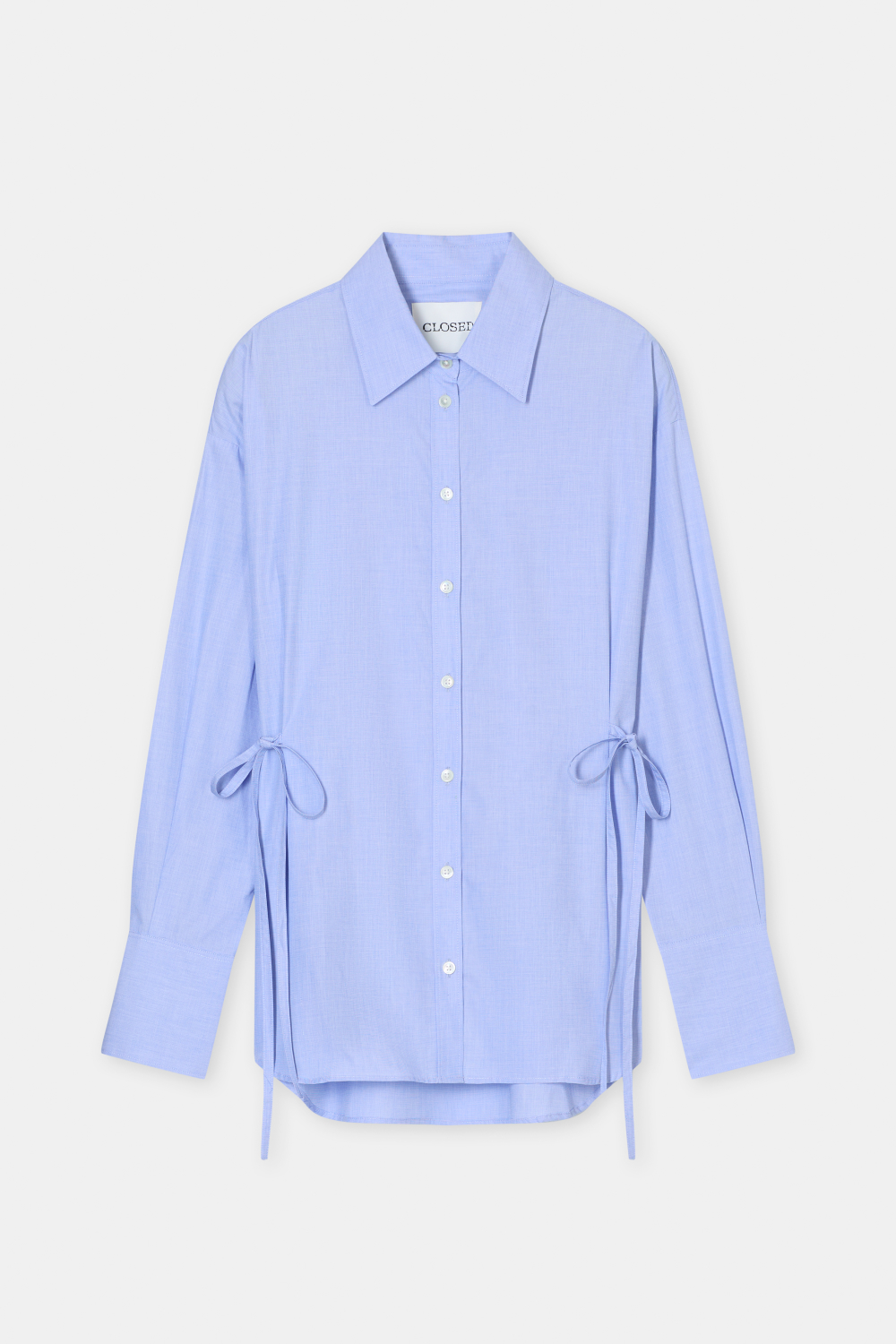 Waisted strap blouse female