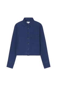 Cropped classic shirt
