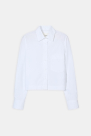 Cropped classic shirt