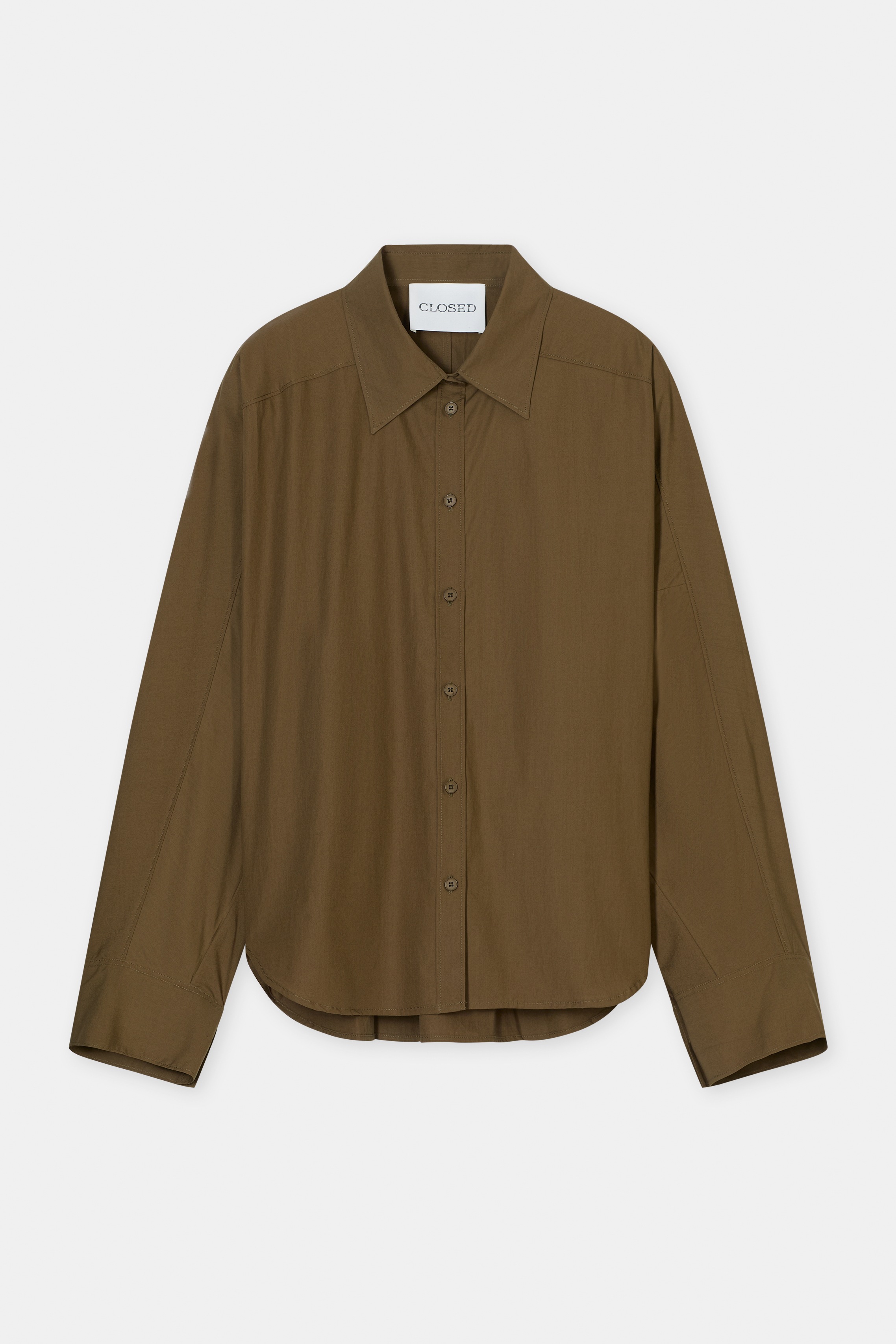 Gathered shirt female