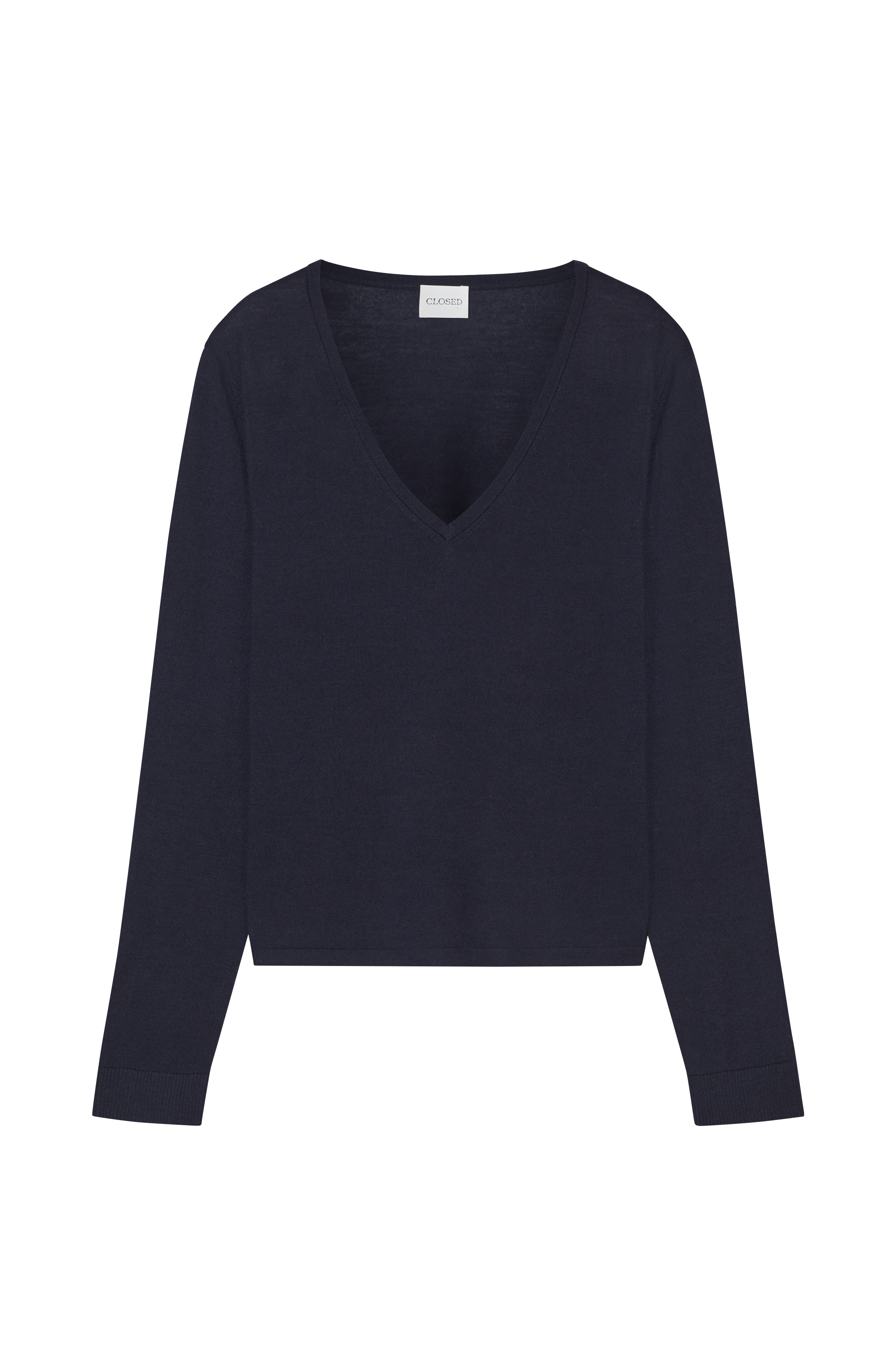 V neck long sleeve female