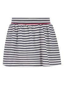 Mädchen gestreifter Skort mit Regen