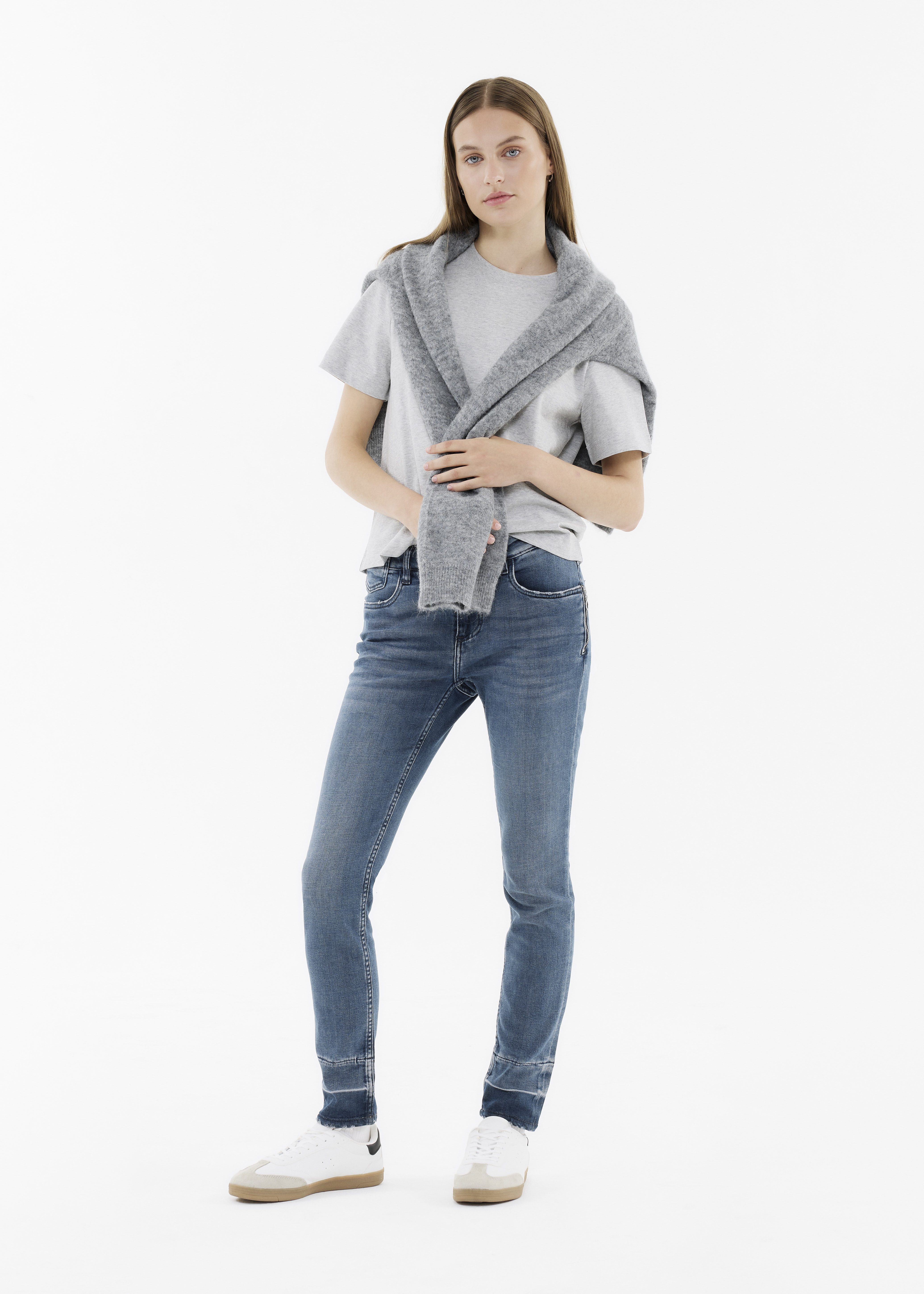 Chloe skinny - steel blue female