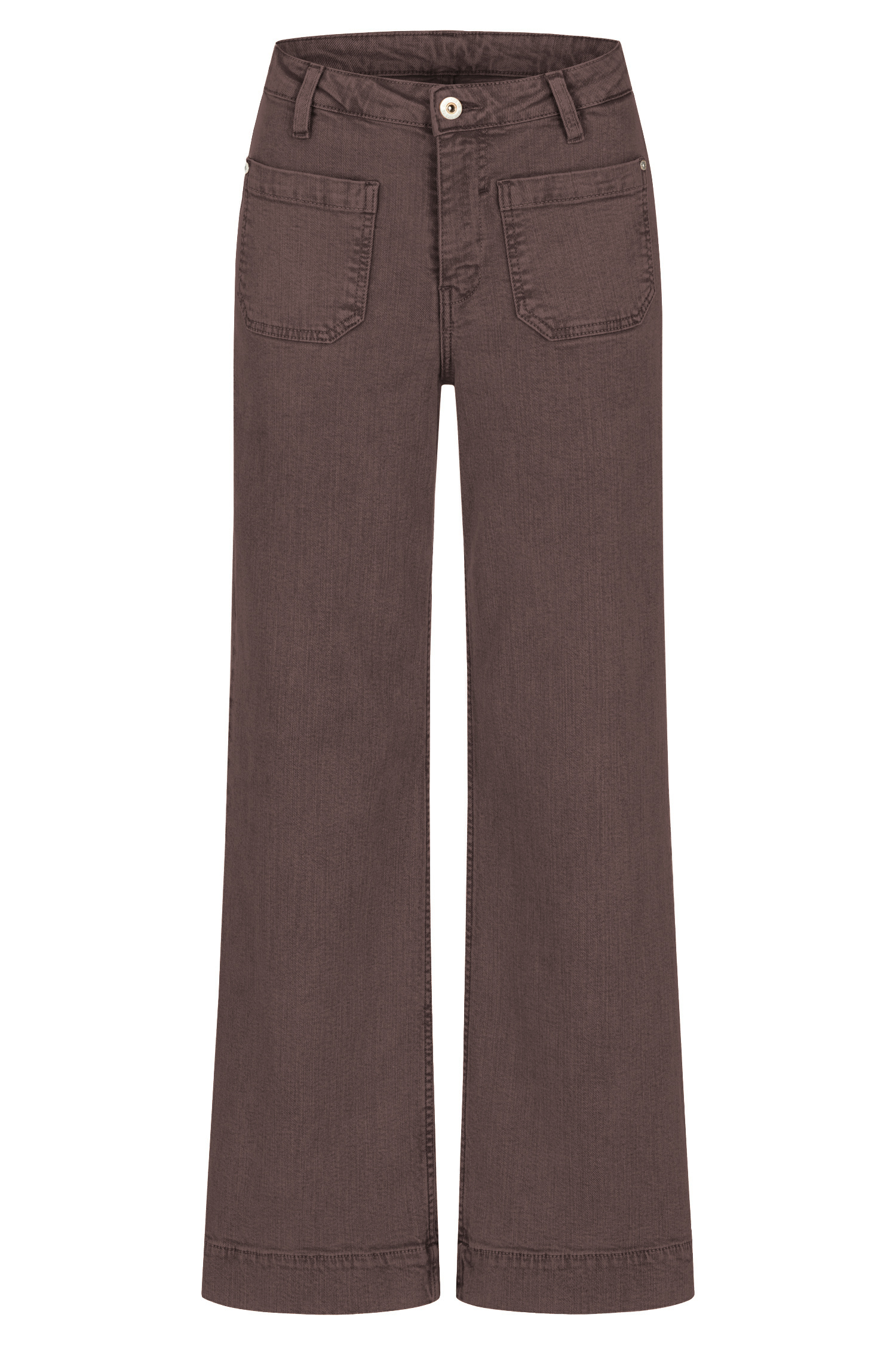 Judy pockets wide leg - color denim female
