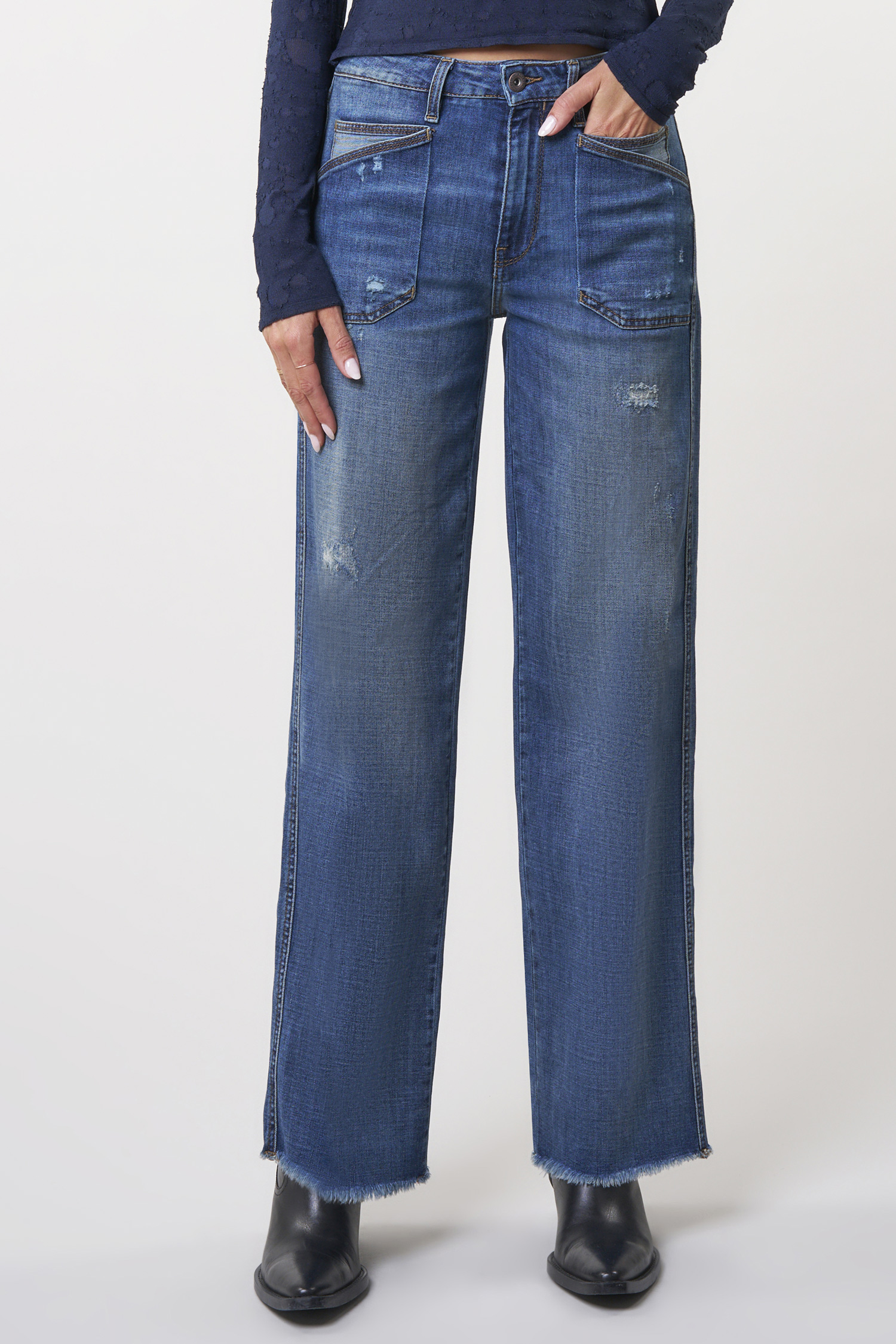 Judy wide leg - italian winter female
