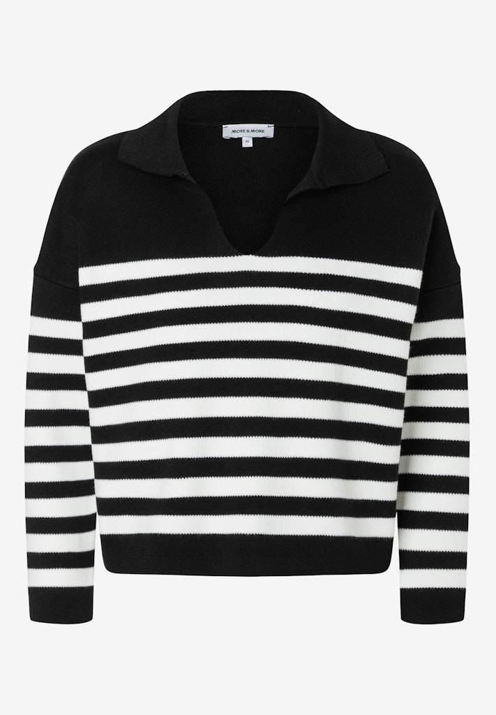 Striped Pullover with Sailor Colla female