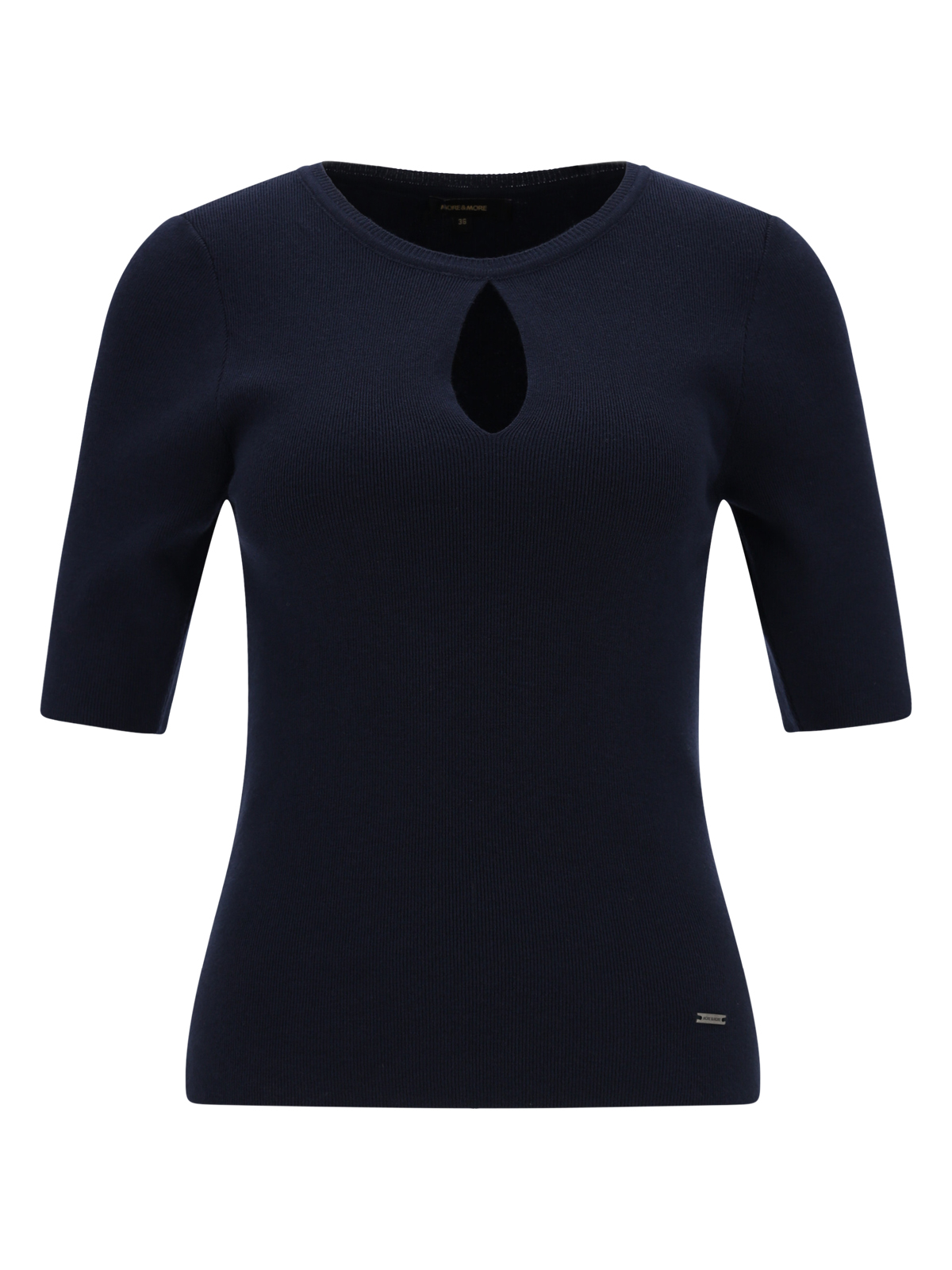 Kurzarm-Pullover marine Frühjahrs-Kollektion Baltz – Wir leben Mode