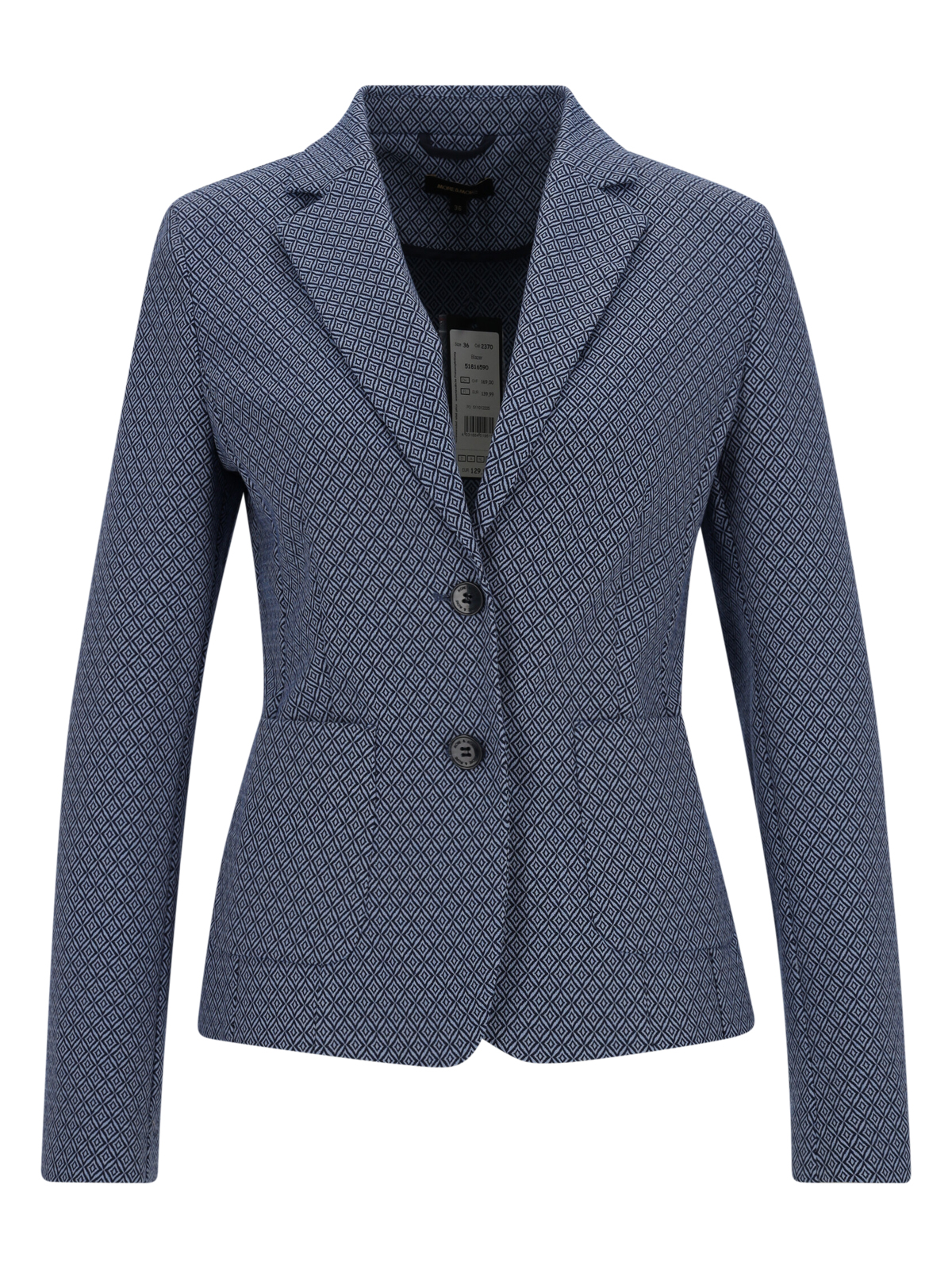 Mini Rhomb Jacquard Blazer female