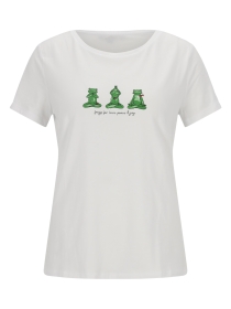 T-Shirt with Placement Print