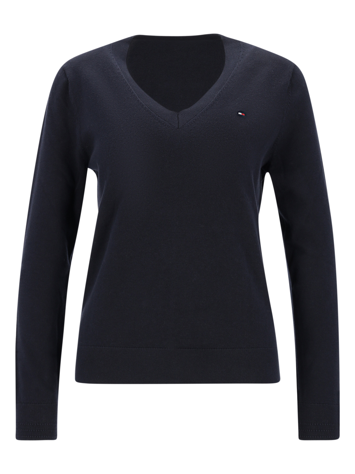 CO JERSEY STITCH V-NK SWEATER female