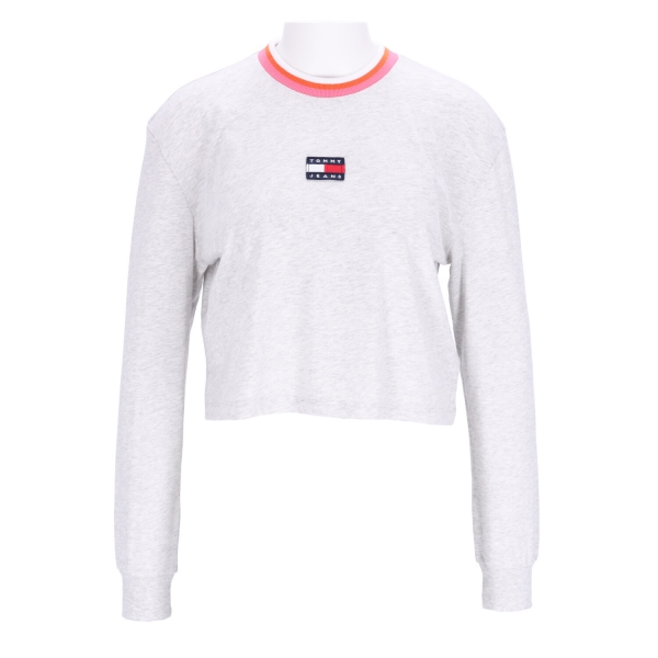TJW BXY CROP RINGER BADGE LS