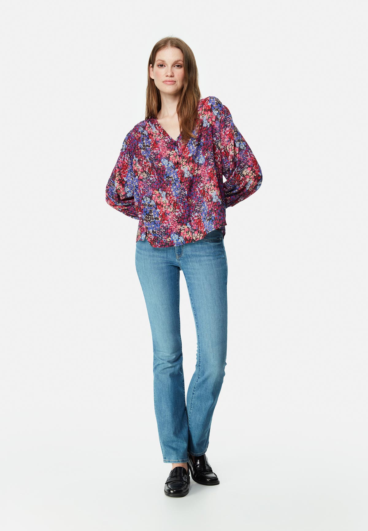 WOVEN SHIRT female