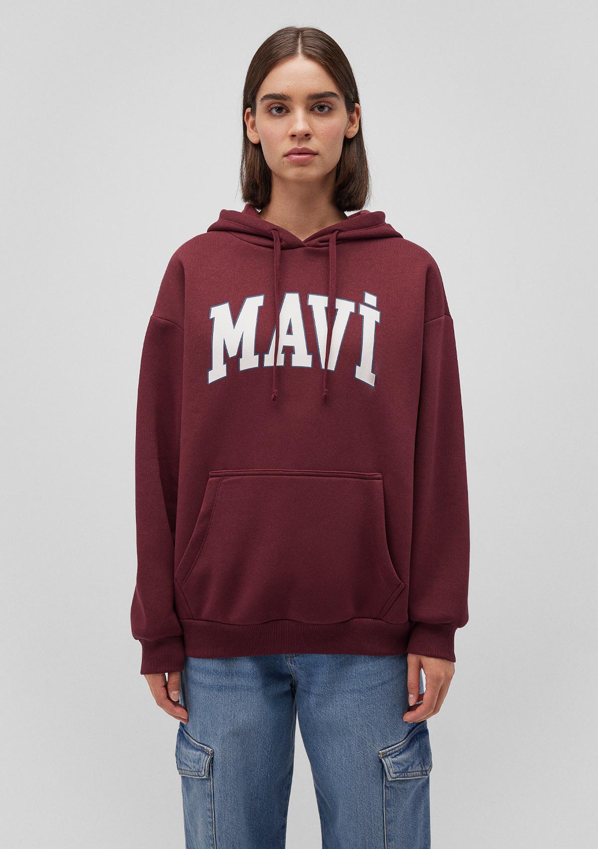 MAVI LOGO HOODIE female