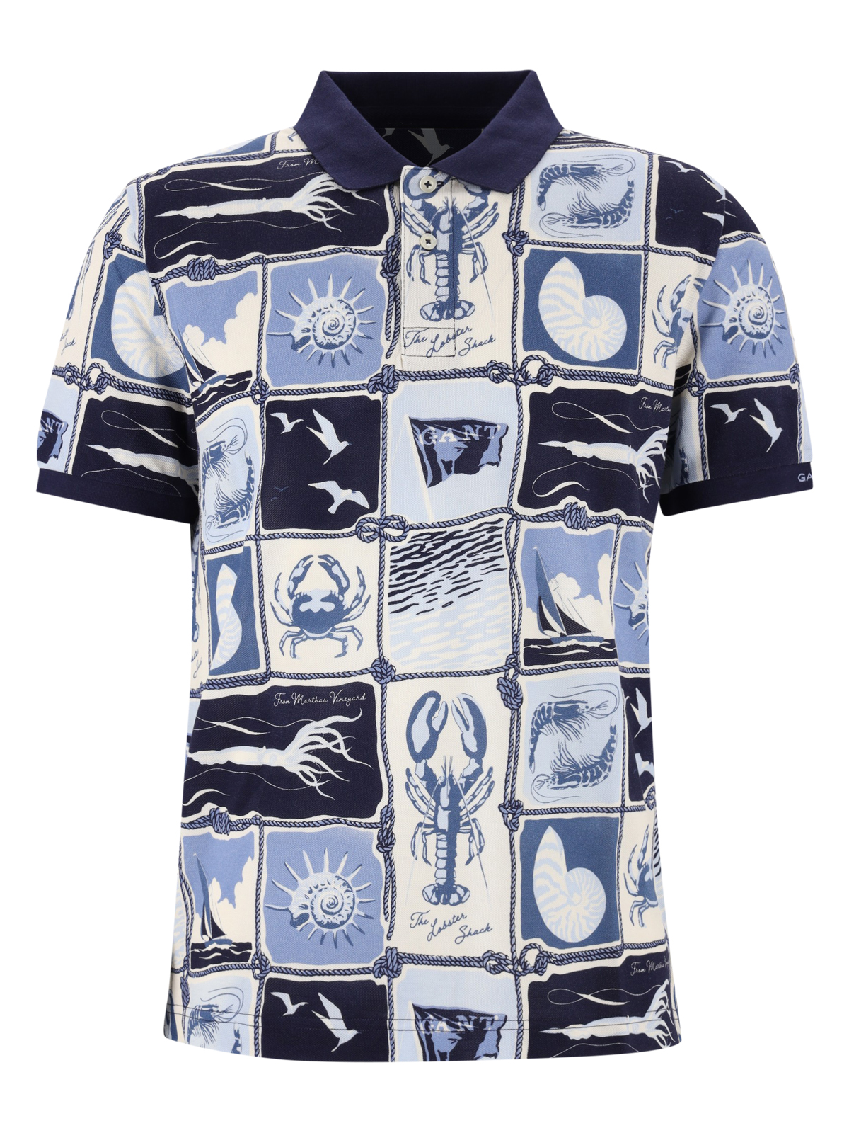 PRINTED SS POLO male