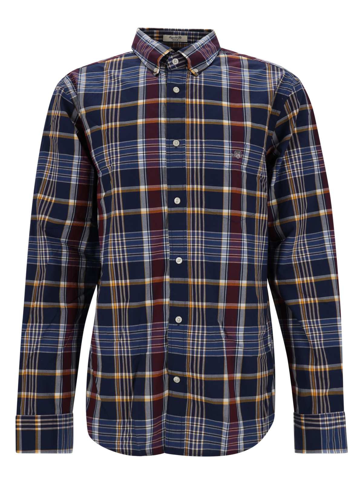REG CLASSIC POPLIN CHECK male